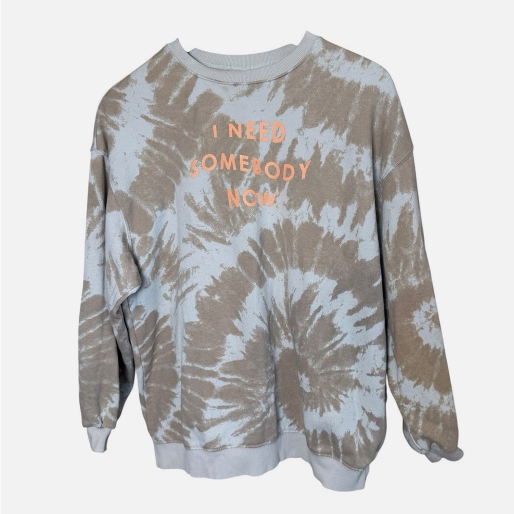 Shawn Mendes tour Tie-Dye Graphic- 'I Need Somebody Now' sweatshirt